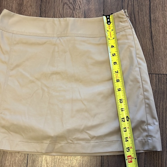 Adidas clima cool beige/tan athletic skort size 2 - Picture 2 of 6